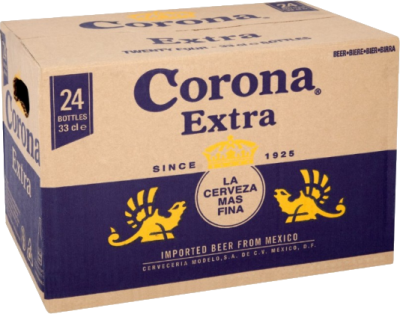 Corona doos van 24 flesjes á 0,33 liter
